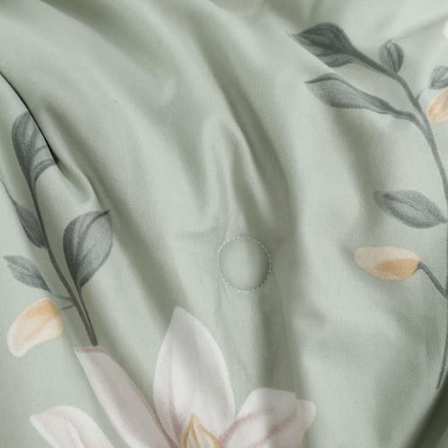 مفرش صيفي مفرد ونص 4 قطع - ليتون - أخضر - لحمي