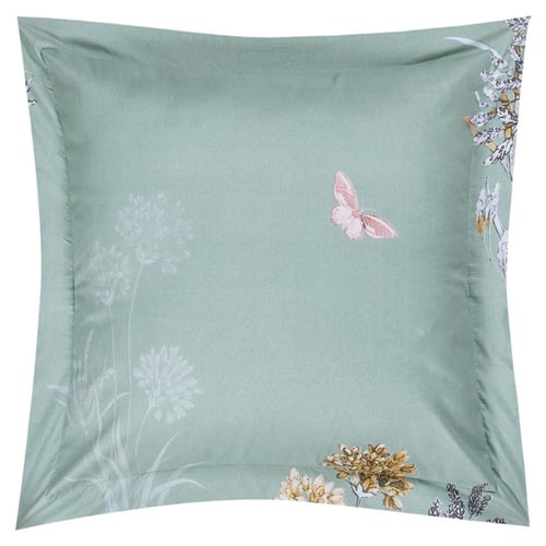 مفرش صيفي مزدوج 7 قطع - كلاودي - أخضر غامق - سماوي