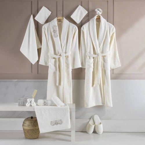 طقم روب قطن 13 قطعة - جيسي -سكري - سكري