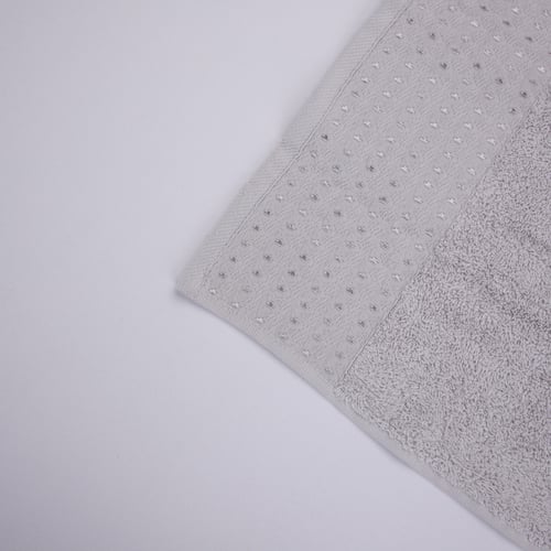 منشفة قطن أنجل مقاس 140*70 - رصاصي