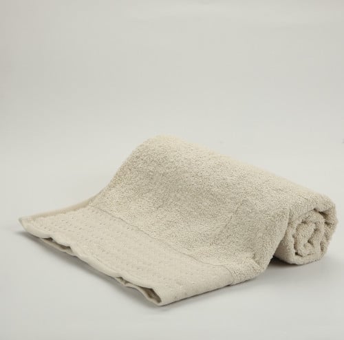 منشفة قطن أنجل مقاس 140*70 - بيج