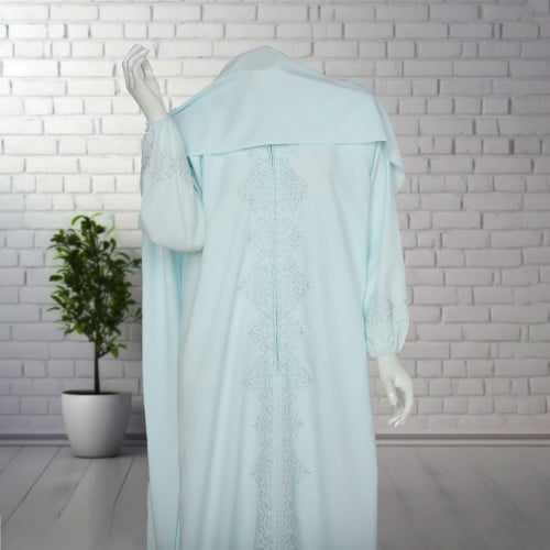 ثوب صلاة مطرز - ابتهال -سماوي فاتح