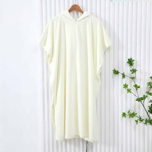 روب استحمام أطفال بقبعة وأزرار لعمر 6\8 سنة - بلبا...