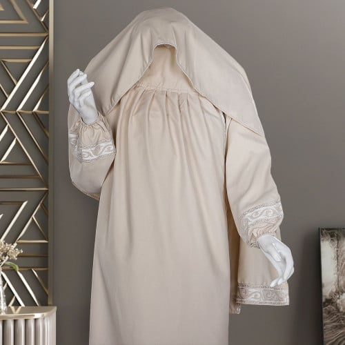 ثوب صلاة رداد مطرز - ابتهال