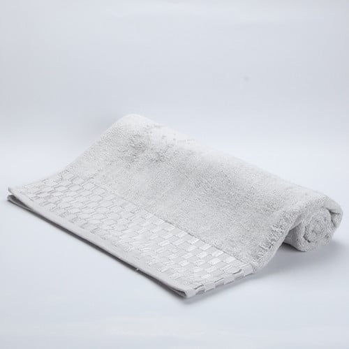 منشفة قطن ميرا مقاس 150x90 -رصاصي