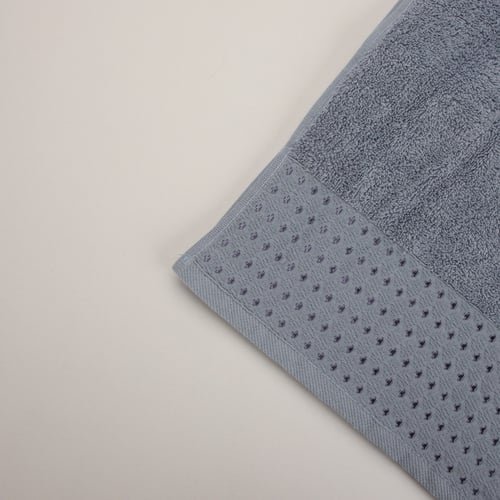 منشفة قطن أنجل مقاس كبير 150x90 -أزرق ضبابي