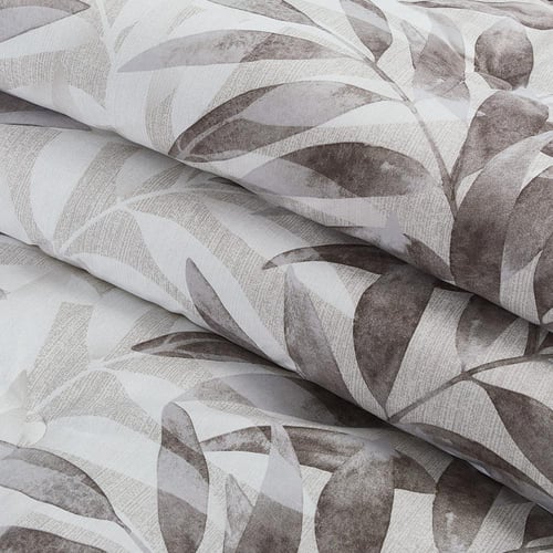 مفرش صيفي مفرد ونص 4 قطع - ليتون - رصاصي فاتح - رم...