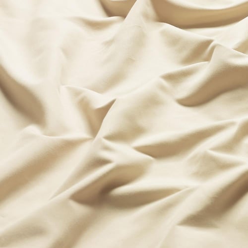 طقم شرشف صيفي مفرد ونص 2 قطعة - بيلار - كريمي