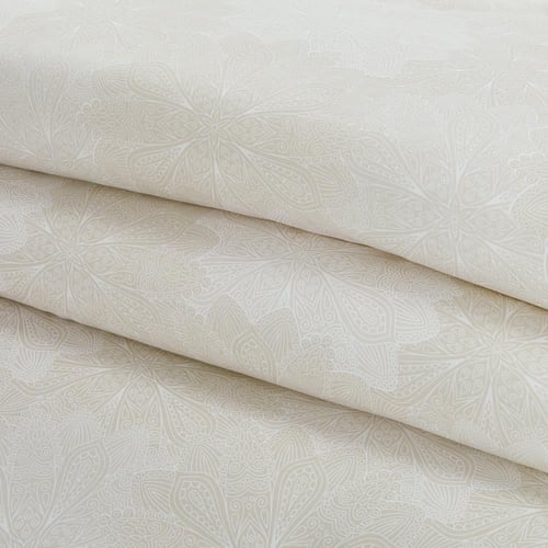 مفرش صيفي مزدوج وجهين ٧ قطع - اوركا - بيج فاتح