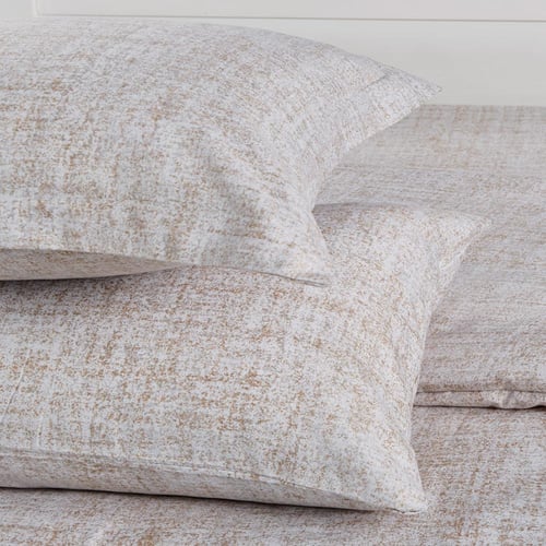 مفرش صيفي مفرد ونص 4 قطع - ليتون - بيج فاتح