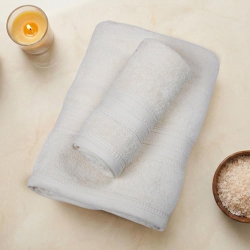 منشفة قطن - فيوريتا - مقاس صغير - 90*50 -متعدد الأ...