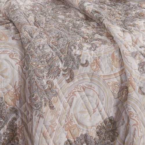 مفرش صيفي مفرد ونص حشوة مضغوطه 4 قطع - افروديت - ك...