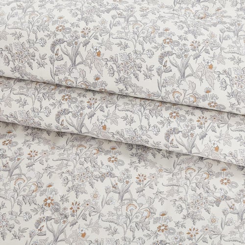 مفرش قطن صيفي مفرد ونص ٤ قطع - نولين -اوف وايت - ب...