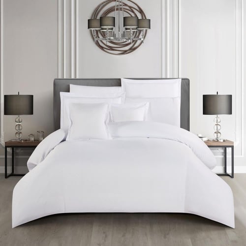 مفرش فندقي فاخر مزدوج ناعم 11 قطعة – سولين Soline-...