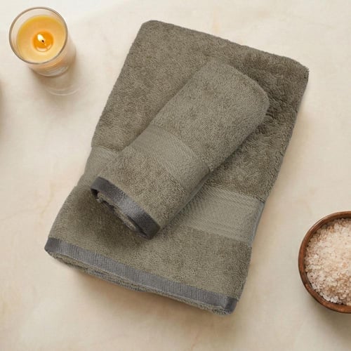 منشفة قطن - نوفارو - مقاس صغير - 90*50 - متعدد الأ...