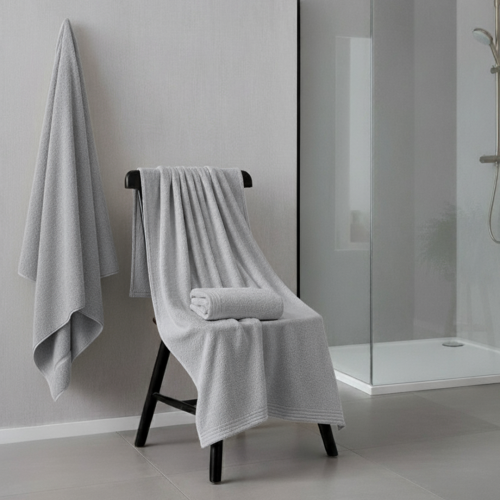 منشفة كورال فليس - إشيل - مقاس كبير - 90*180 - رصا...