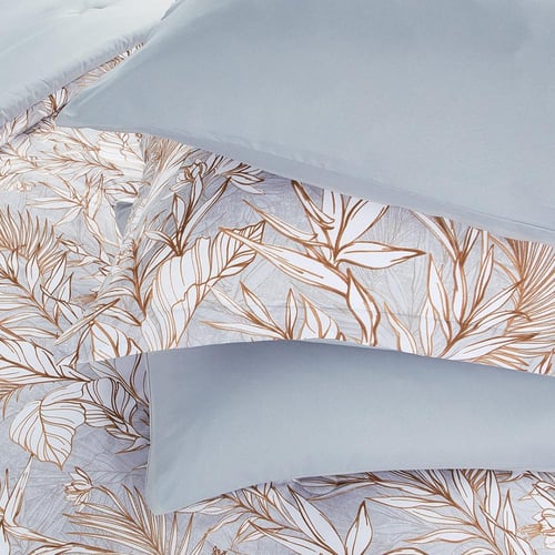 مفرش صيفي مزدوج وجهين ٧ قطع - اوركا -رمادي