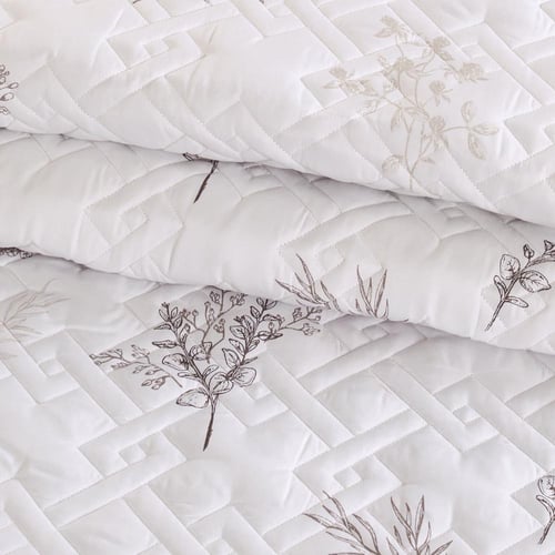 مفرش صيفي مفرد ونص حشوة مضغوطه 4 قطع - افروديت - ا...