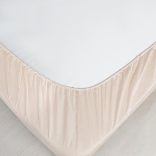 طقم شرشف قطن 300غرزة صيفي مفرد ونص 2 قطعة - لورينس...