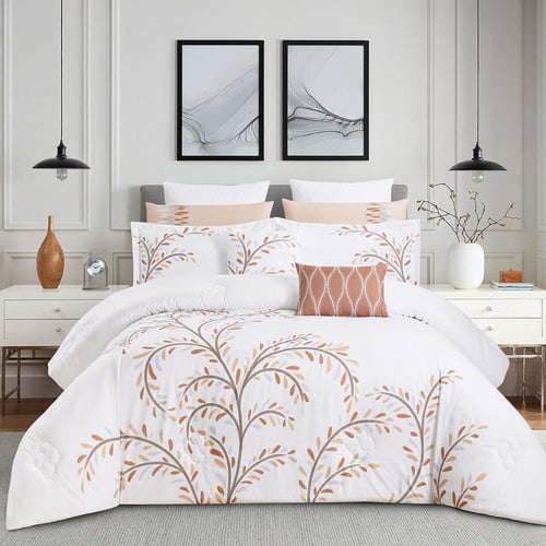 مفرش صيفي مزدوج 10 قطع - ريفيرا - متعدد الألوان