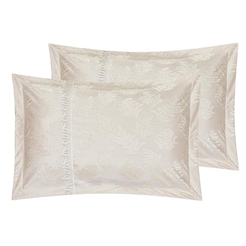 مفرش صيفي مزدوج جاكار 7 قطع - فينوس - بيج فاتح