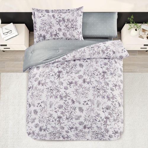 مفرش صيفي مفرد ونص 4 قطع - اديلين - اوف وايت - رما...