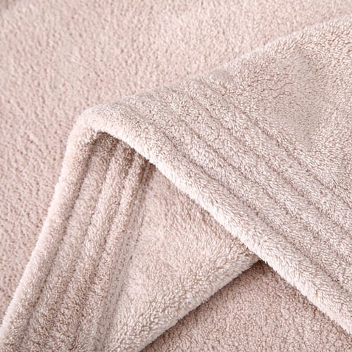 منشفة كورال فليس - إشيل - مقاس صغير -90x50 - بيج ف...