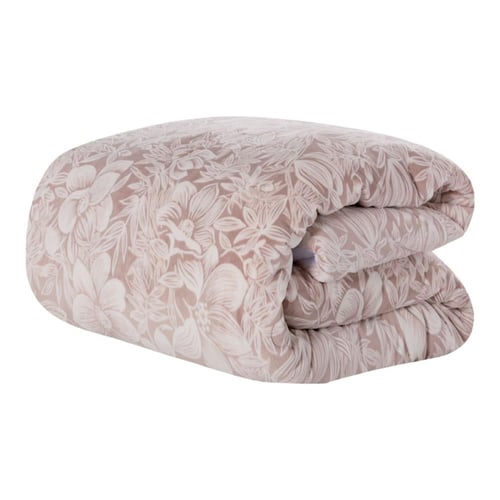 مفرش شتوي مخمل فرو مقاس كوين 6 قطع - فيرون - لحمي...