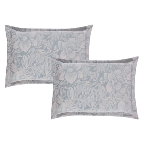 مفرش شتوي مخمل فرو مقاس كوين 6 قطع - فيرون - رصاصي