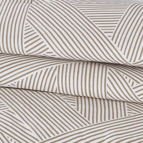 مفرش قطن صيفي مزدوج 8 قطع - زافيرا - كريمي - بيج غ...