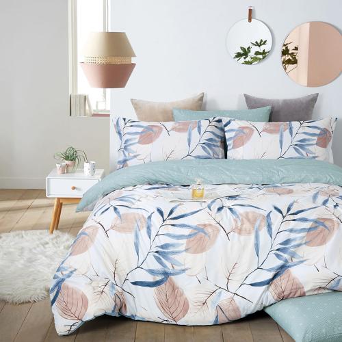 مفرش صيفي مزدوج 6 قطع - ايفانو - كريمي - فيروزي