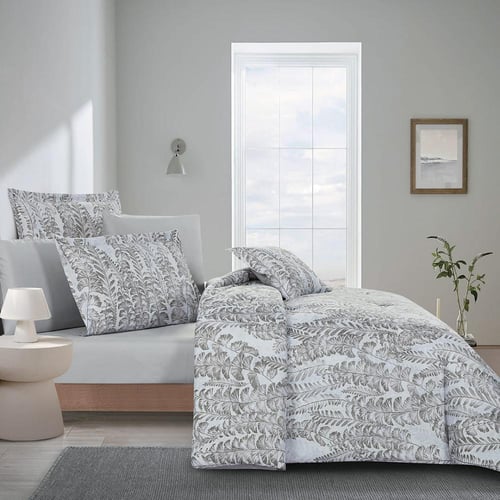 مفرش صيفي مزدوج وجهين ٧ قطع - اوركا - ابيض عاجي -...