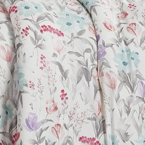 مفرش قطن صيفي مفرد ونص ٤ قطع - نولين -سكري - زهري