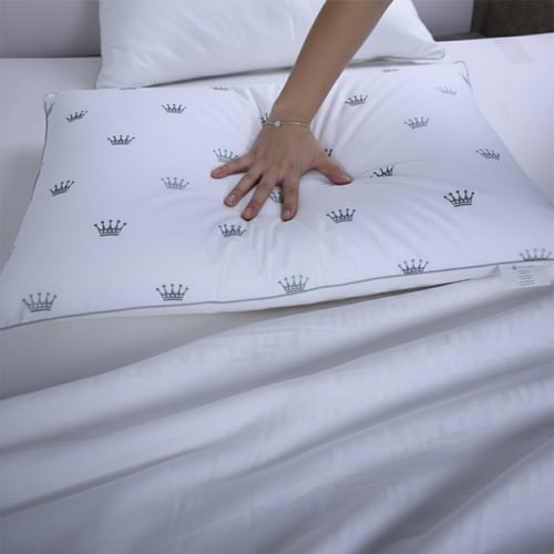 عرض 2 مخدة فيلورا الفندقية قطن