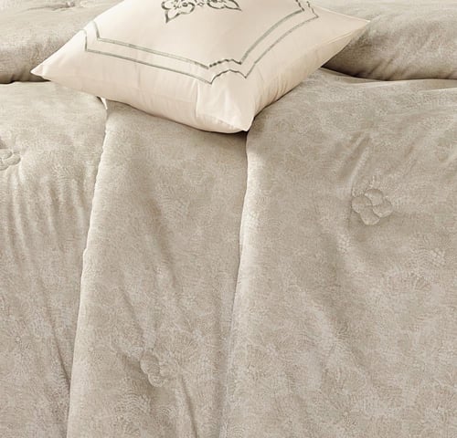 مفرش صيفي مزدوج تنسيل قطن 300 غرزة + مخدة هدية