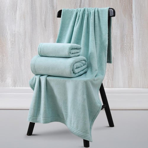 منشفة كورال فليس - إشيل - مقاس كبير - 90*180 - ترك...