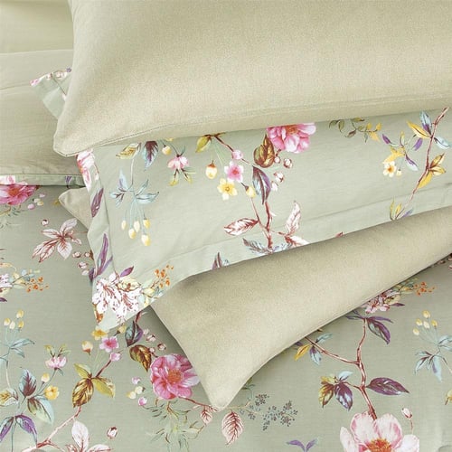 مفرش قطن صيفي مفرد ونص 4 قطع - فاليريا - اخضر - بي...