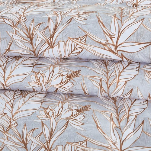 مفرش صيفي مزدوج وجهين ٧ قطع - اوركا -رمادي