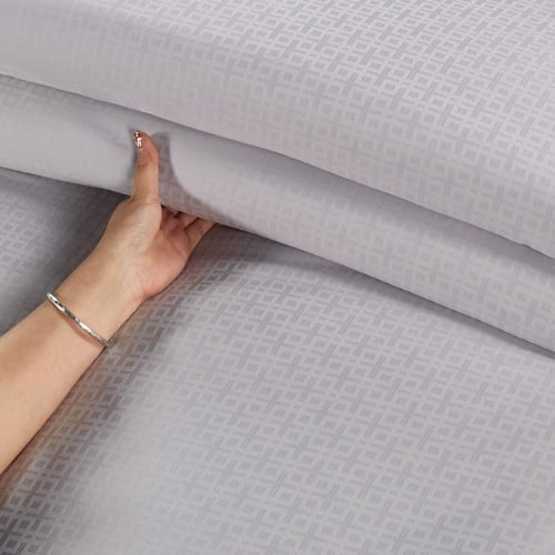 مفرش فندقي فاخر مزدوج ناعم 11 قطعة – سولين Soline-...