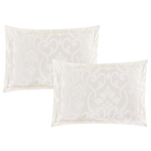 مفرش صيفي مزدوج جاكار 7 قطع - لافن - سكري