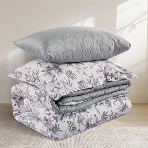 مفرش صيفي مفرد ونص 4 قطع - اديلين - اوف وايت - رما...