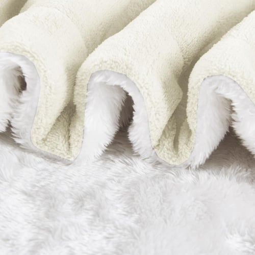 بطانية مخمل وفرو ماريو 200 × 230 - سكري