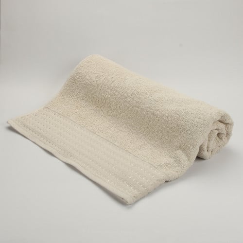 منشفة قطن أنجل مقاس كبير 150x90 - بيج