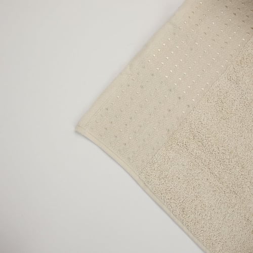 منشفة قطن أنجل مقاس 140*70 - بيج