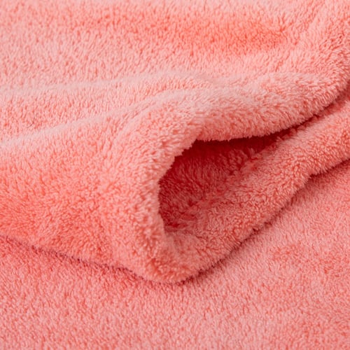 منشفة كورال فليس - إشيل - مقاس كبير - 90*180 - زهر...