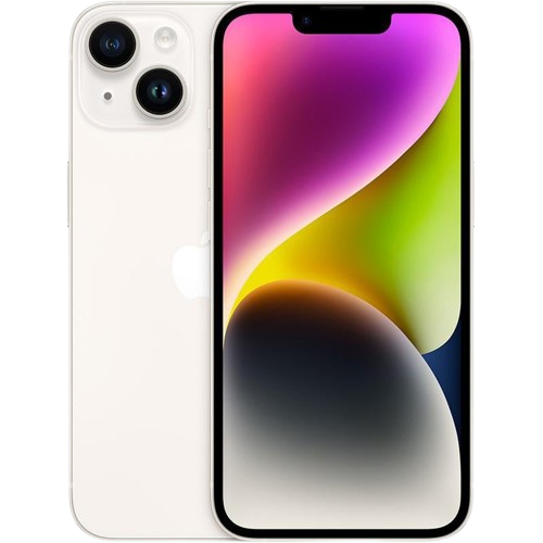 ايفون 14 عادي بذاكرة 128 - ابيض