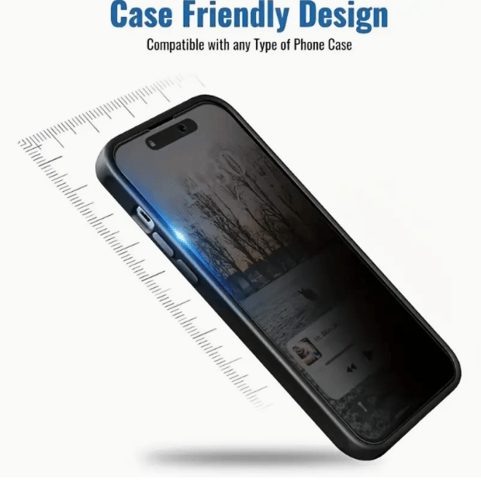 حماية الخصوصية: حامي الشاشة الزجاجي المقوى بالكامل...