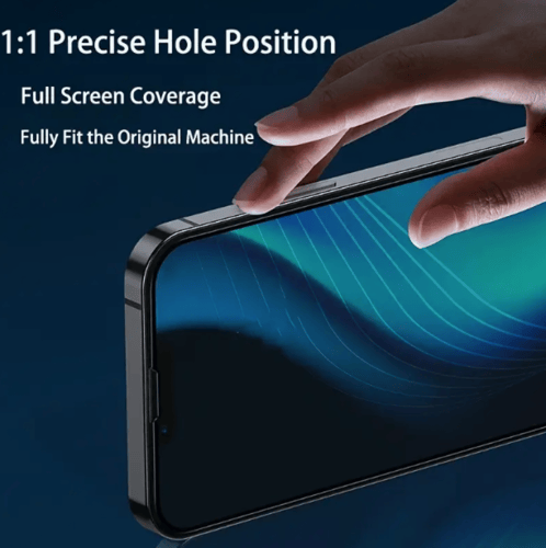 حماية شاشة زجاجية مقواة 9D لـ iPhone 15 Pro Max/15...