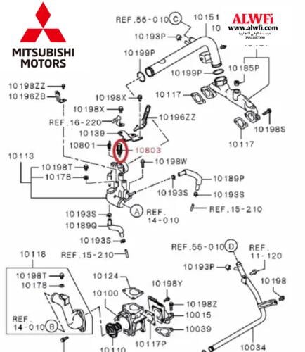 حساس مراوح للحرارة باجيرو 2001-2022 اصلي