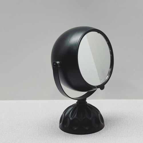 ساعة اطار متحرك بخلفية مرايا